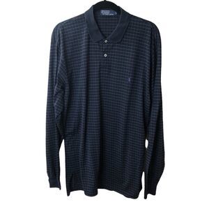 Polo By Ralph Lauren Checkered Plaid Shirt Sz L